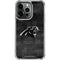 NFL Carolina Panthers Black & White iPhone 15 Pro Clear Case